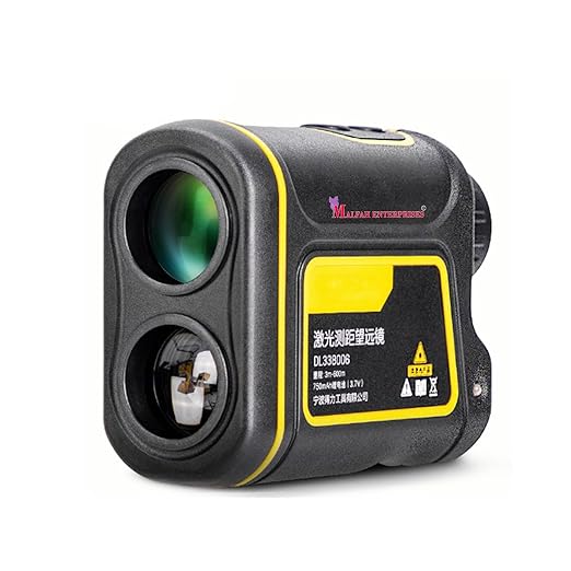 تليسكوب قياس مسافة بالليزر 600 متر – موديل DL338006 – Deli Tools.