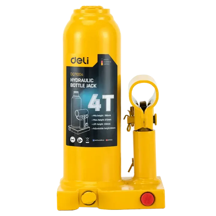Deli DQ71004 Hydraulic Bottle Jack – 4 Tons